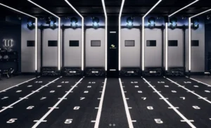 Hyrox training studio inside Third Space Canary Wharf