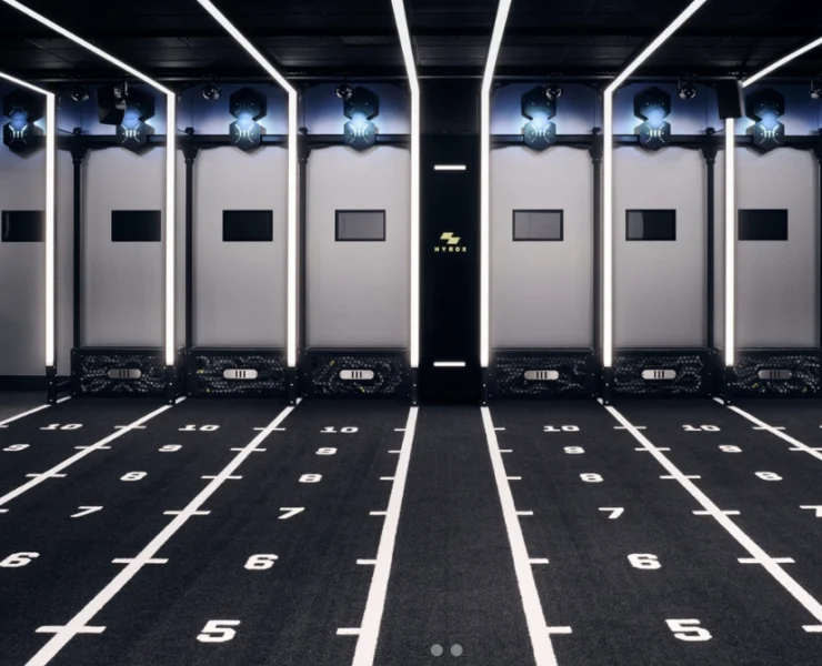Hyrox training studio inside Third Space Canary Wharf