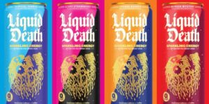 Liquid Death Sparkling Energy drinks