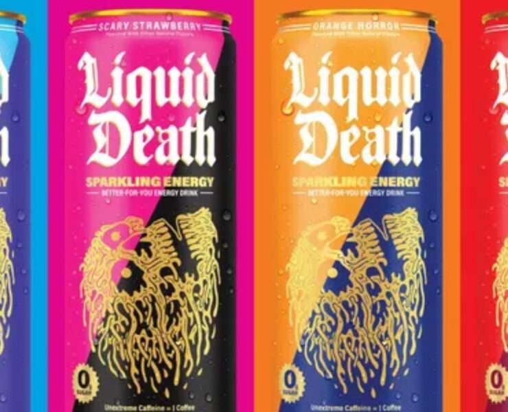 Liquid Death Sparkling Energy drinks