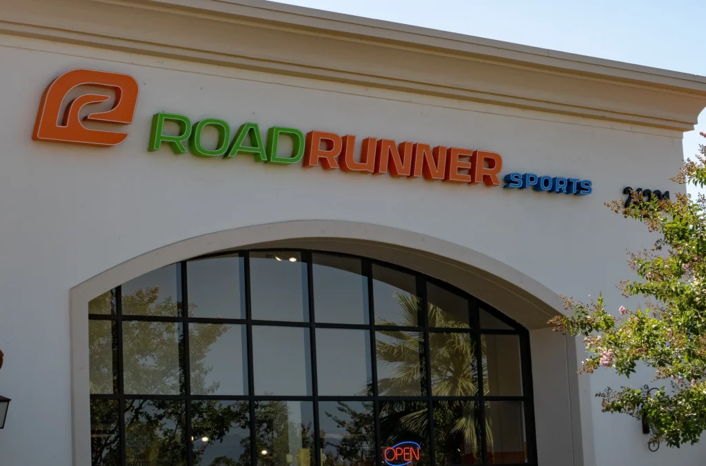 exterior of a Road Runner Sports store