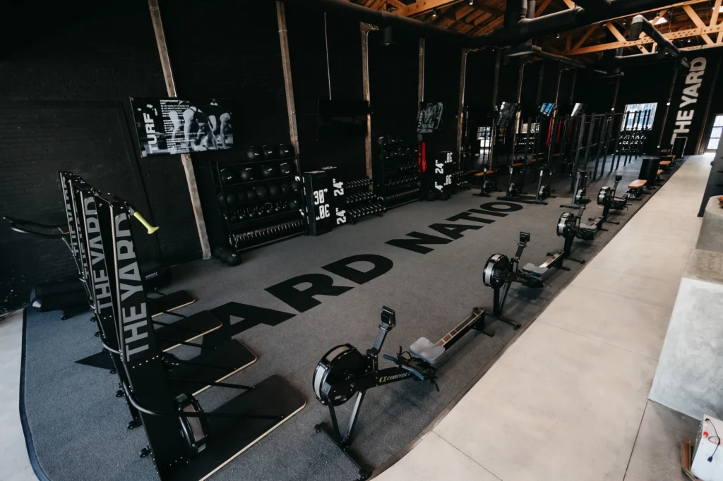 interior of a Yard Gym