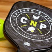 a Chicken N Pickle paddle