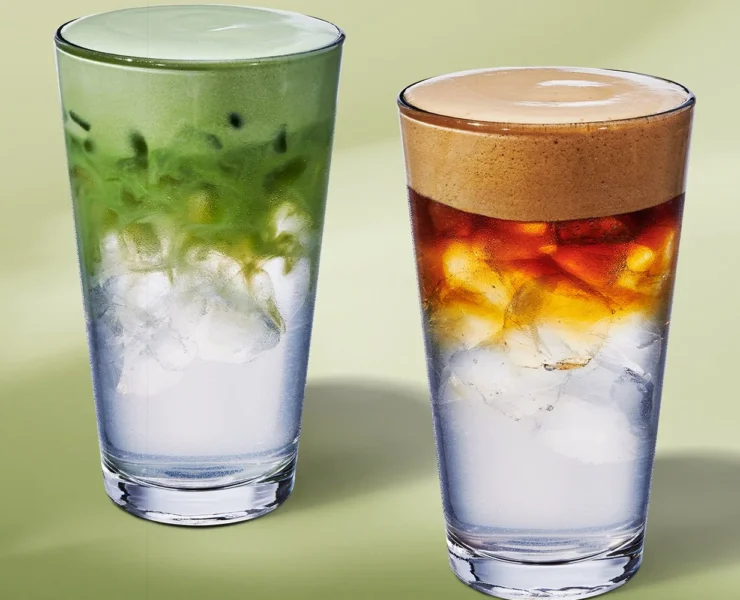 coconut water beverages at Starbucks