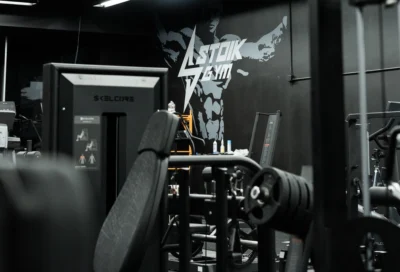 interior of Stoik Gym