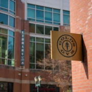 Outside of a Gold's Gym location