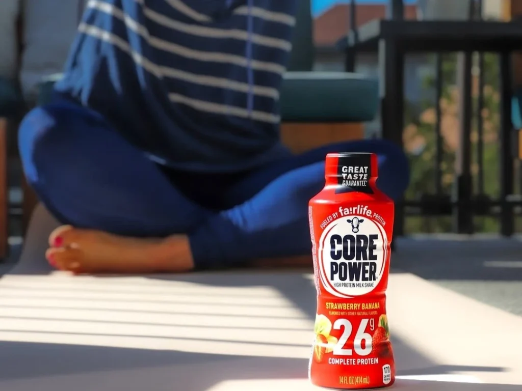 Core Power protein bottle