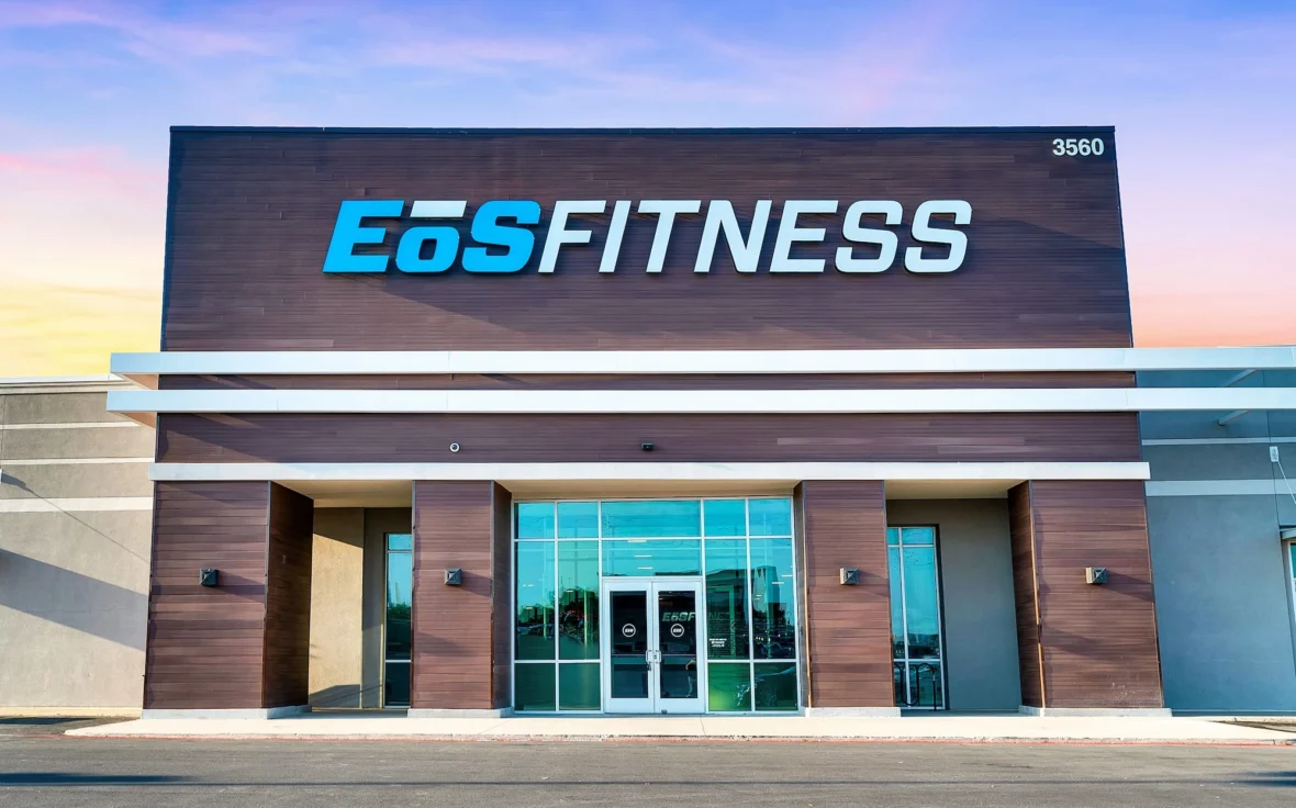 exterior of an EoS Fitness gym