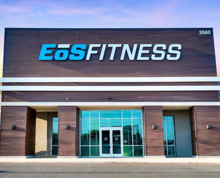 exterior of an EoS Fitness gym