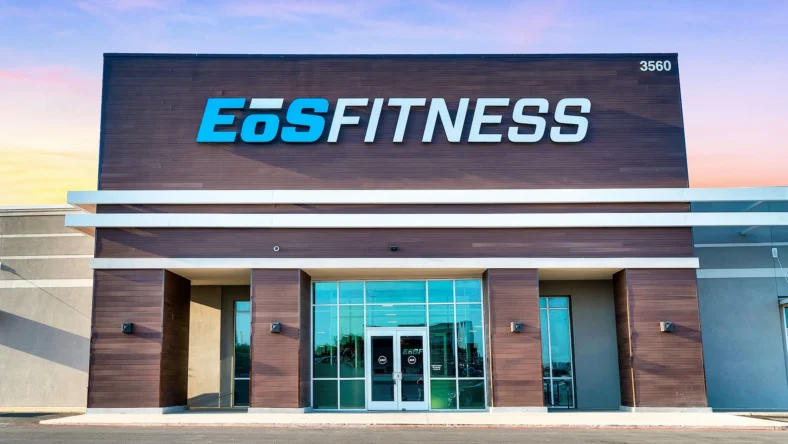 exterior of an EoS Fitness gym