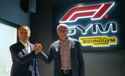 Technogym Formula 1 UK Tech Center partnership announcement