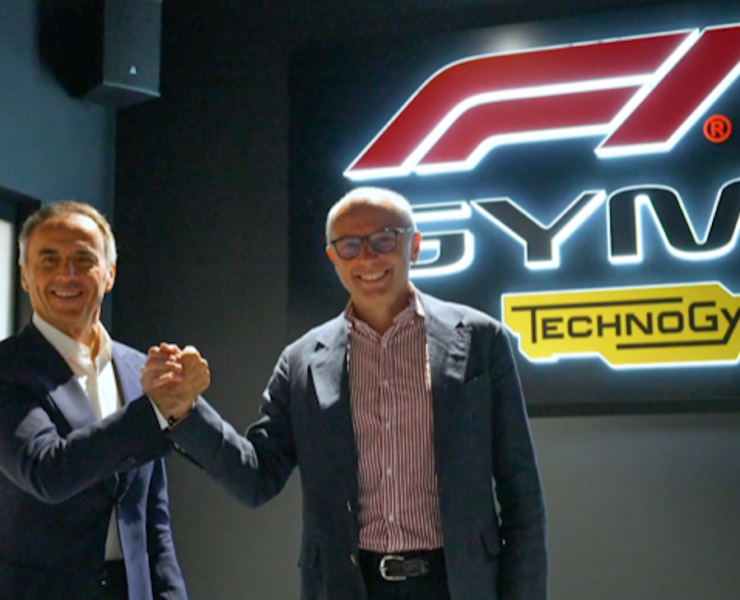 Technogym Formula 1 UK Tech Center partnership announcement