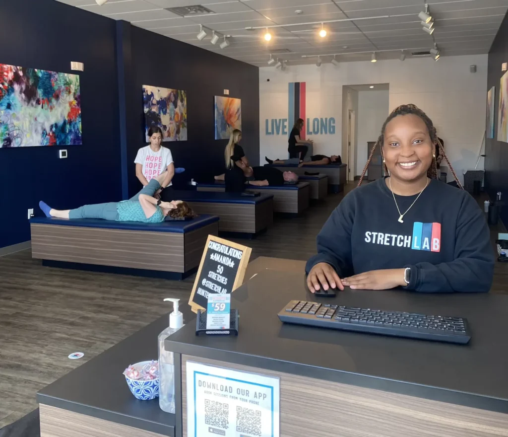 StretchLab desk