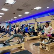 interior of a Club Pilates studio