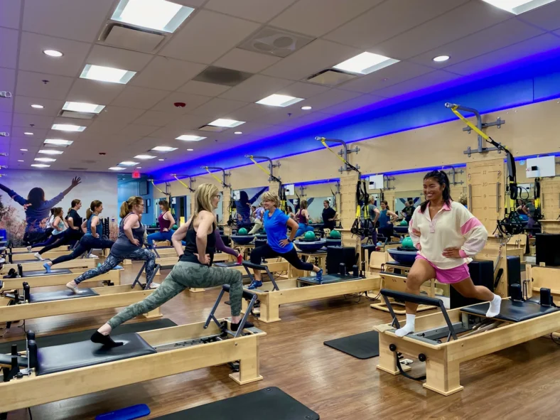 interior of a Club Pilates studio