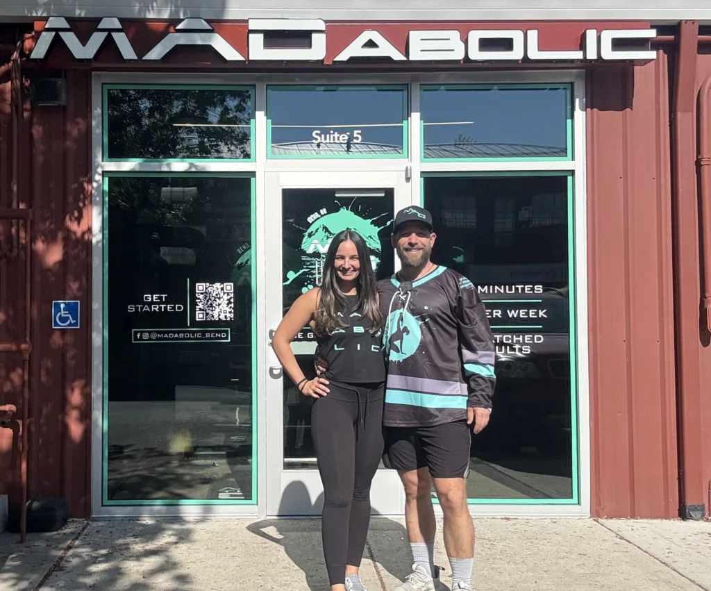 Alyssa Laroussi and Andy Nyce