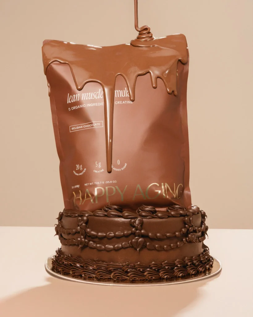 Happy Aging vegan protein and creatine 