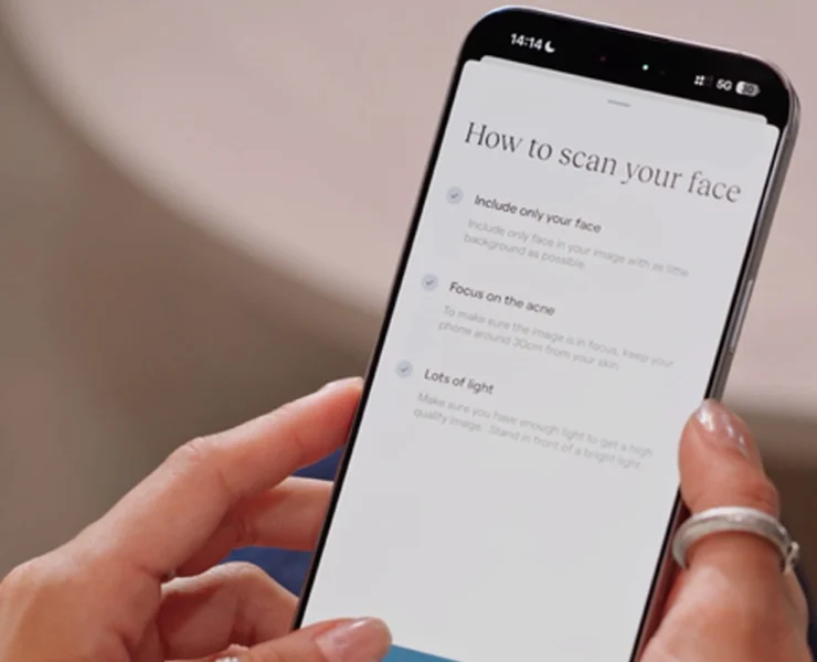 Nolla Health's Acnce Care app