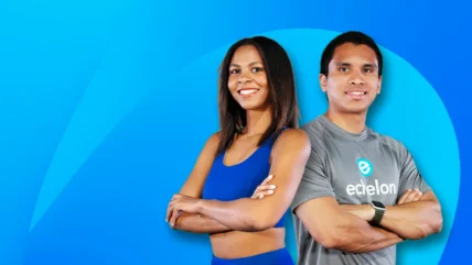 Echelon instructors Maribel Maignan and Adriel Solorzano