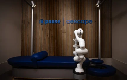 Aescape massage bed at Pause Studio