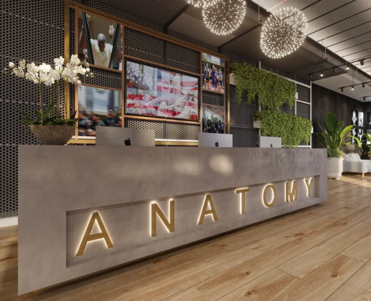 Rendering of Anatomy's new Aventura club