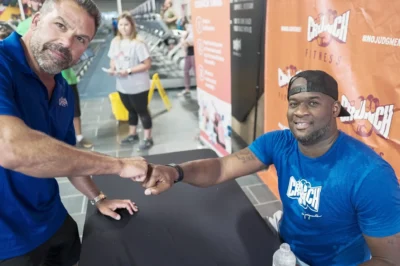 Undefeated Tribe CEO, Tony Hartl and Football Legend, Vince Young.