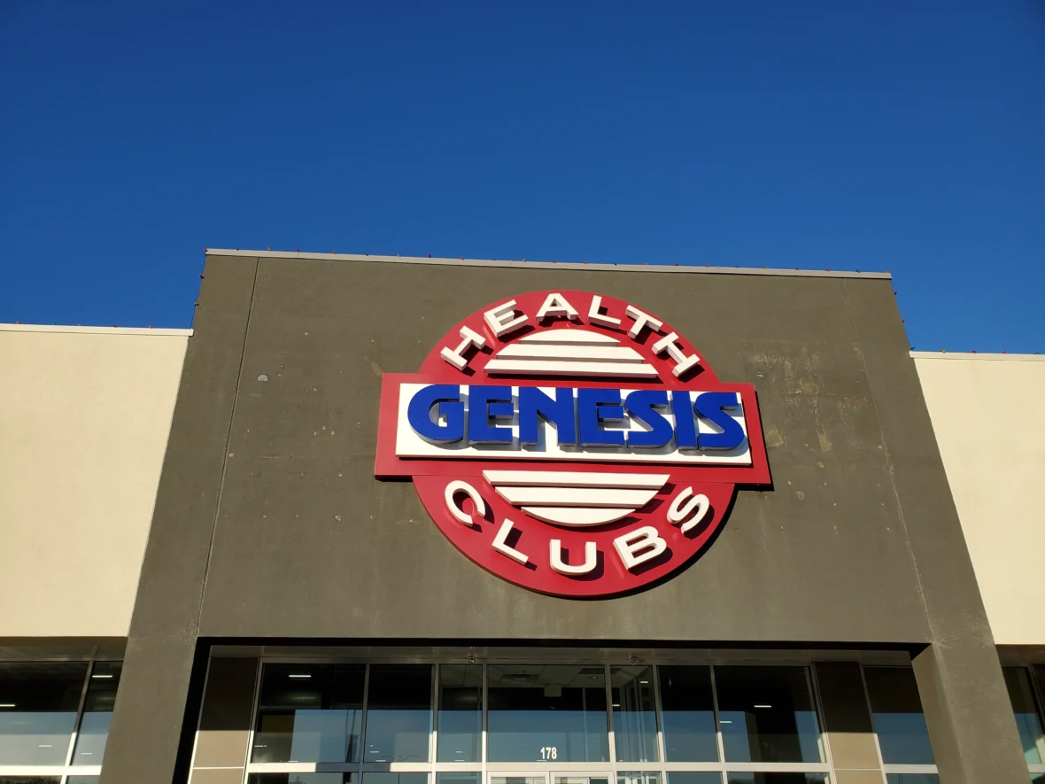 exterior of a Genesis Health Clubs location