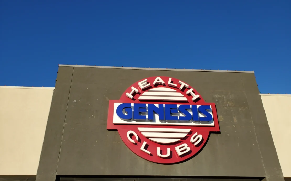 exterior of a Genesis Health Clubs location