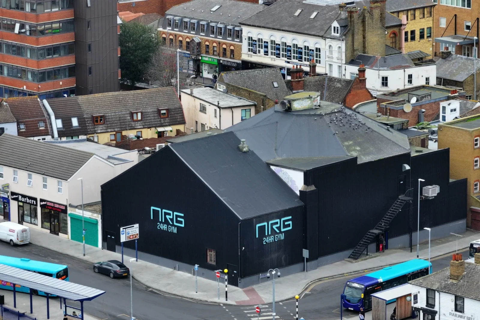 exterior shot of NRG Gyms