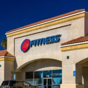 exterior of a 24 Hour Fitness gym