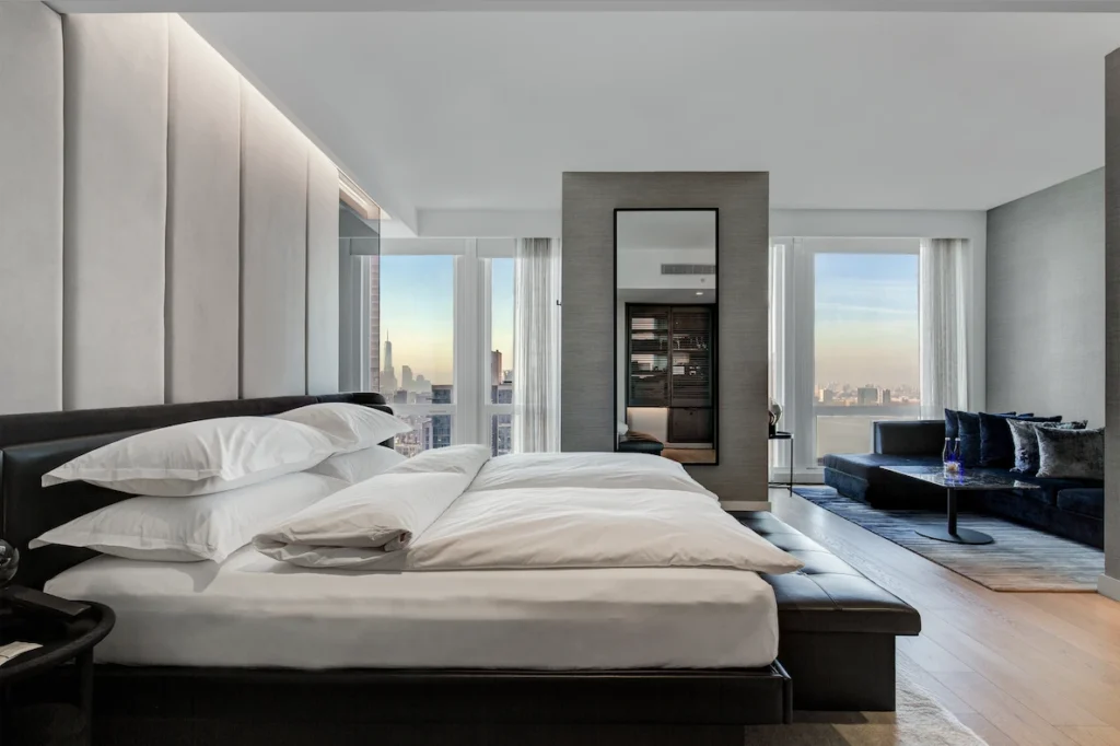 sleep lab inside an Equinox Hotel