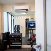 Peloton equipment inside a Utah City building