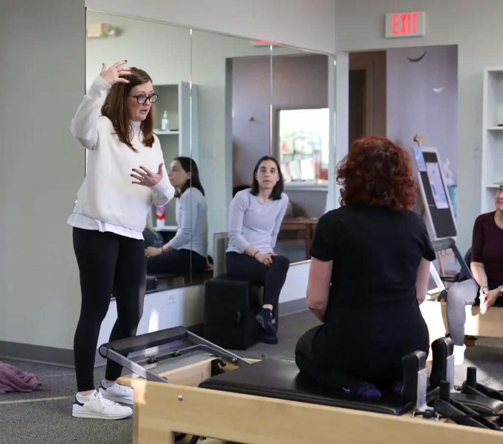 EYT Pilates instructor