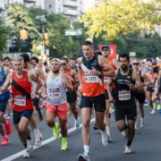 Runners participating in the sold-out 2025 NYRR Bronx 10 Mile Race