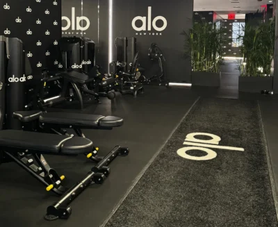 interior of the Alo Gym in New York City