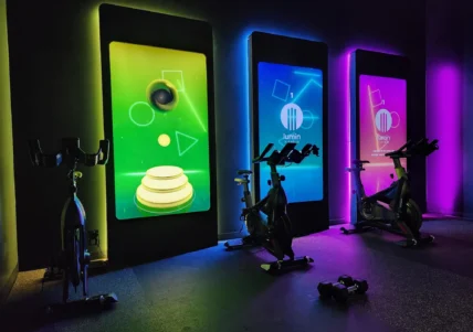 Lumin Fitness activation at Fitness Connection