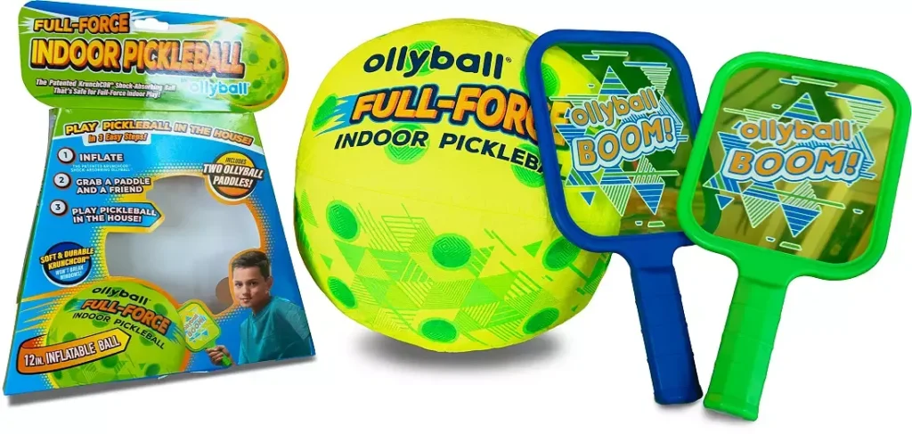 Ollyball Full-Force Indoor Pickleball Set