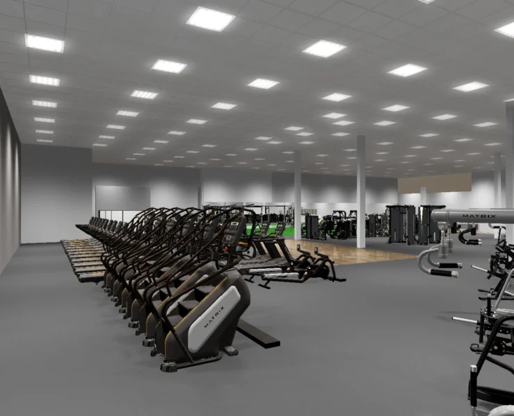 Concept rendering of YouFit's upcoming Davie, Florida, location