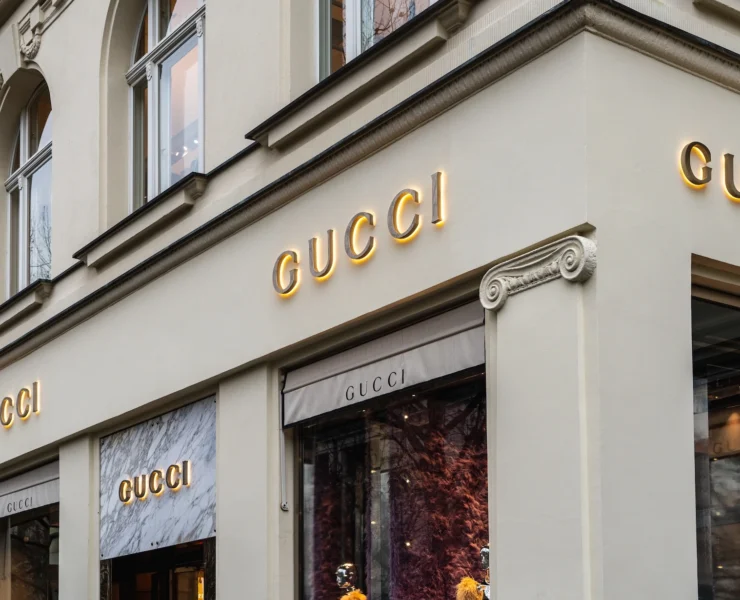 Gucci storefront