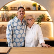 Cody Rigsby and Rosemary Shrager