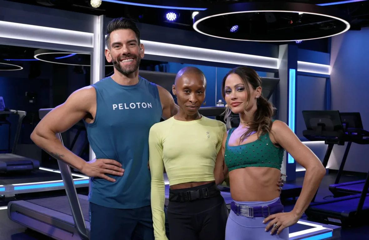 Peloton instructors in the brand's studio