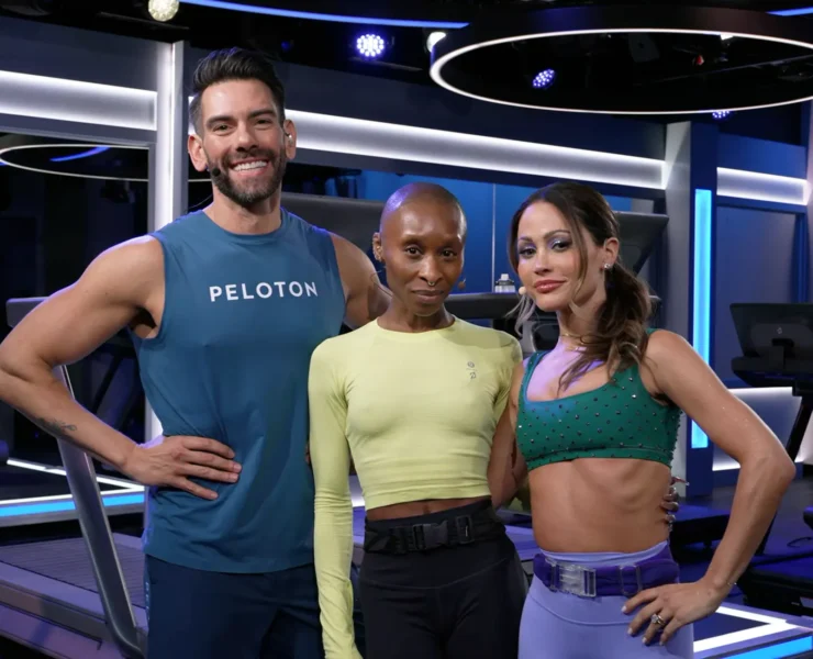 Peloton instructors in the brand's studio