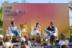 Panel session during the Wellness Oasis 2024 event