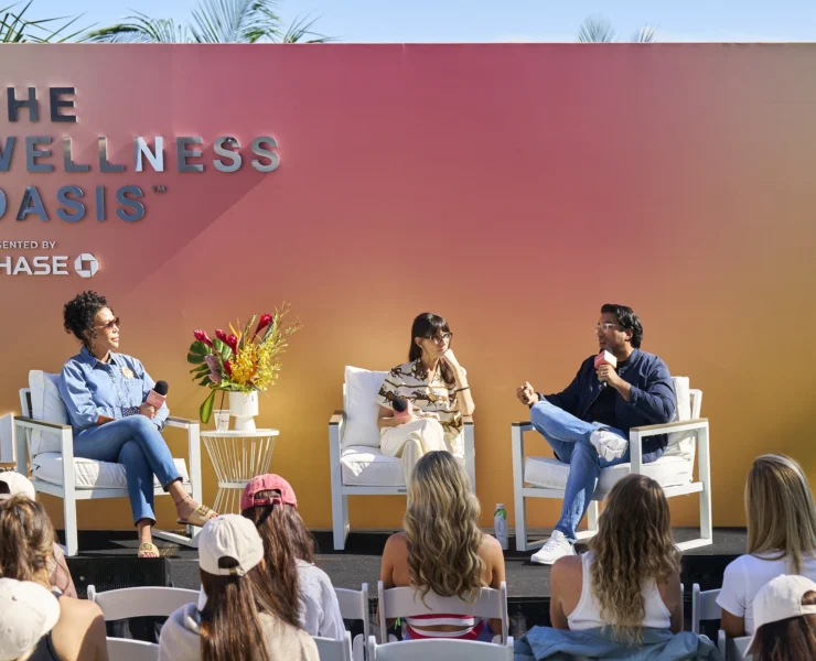Panel session during the Wellness Oasis 2024 event