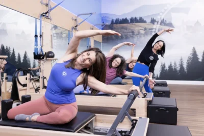 Club Pilates session