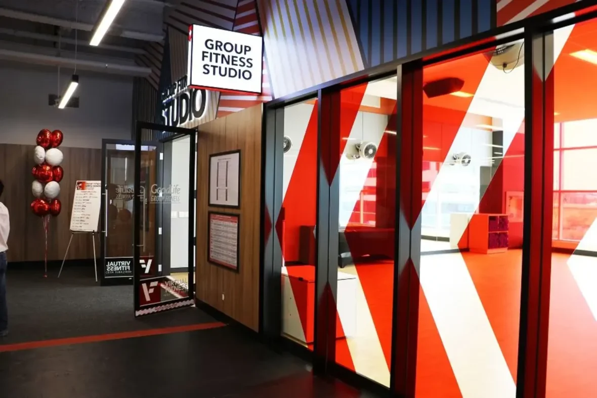 Goodlife fitness group studio