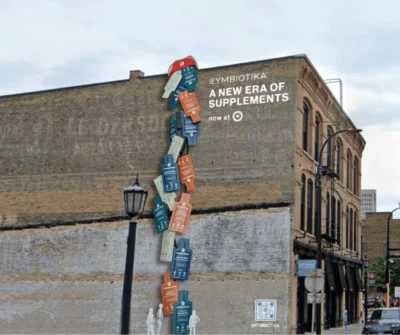 An ad celebrating Cymbiotika's national launch in Target stores