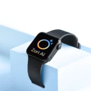 Apple Watch displays the Zori AI assistant