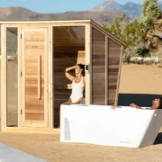 plunge all in tub and sauna bundle