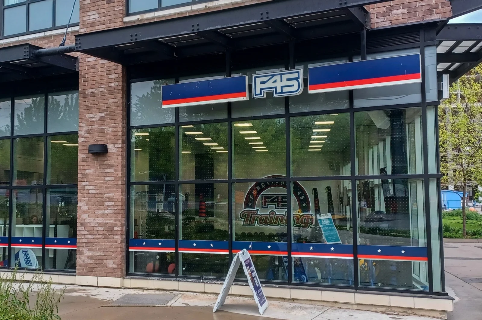 F45 training exterior in Canada